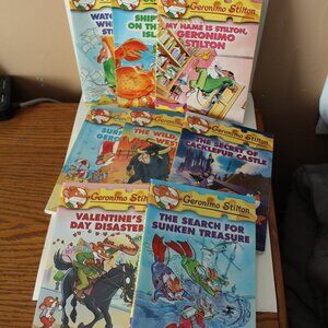 G Stilton Set of 8 Books paperback